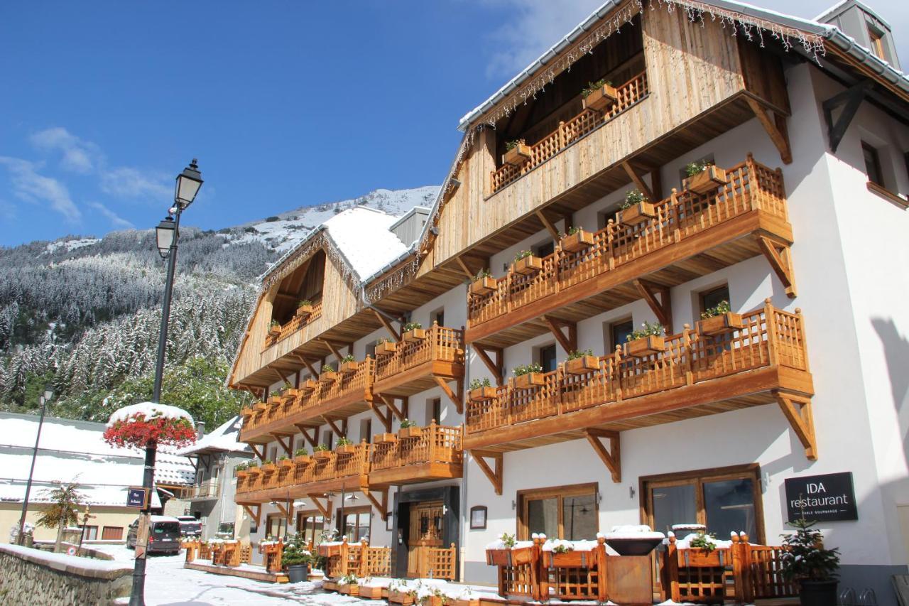 Hotel Le V De Vaujany Exterior foto